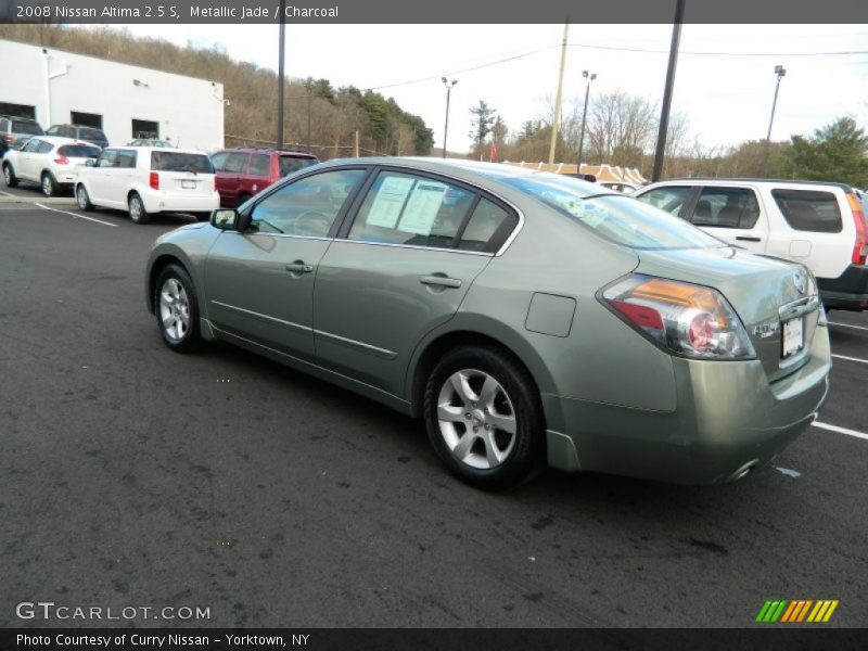 Metallic Jade / Charcoal 2008 Nissan Altima 2.5 S