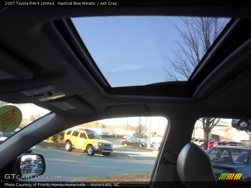 Nautical Blue Metallic / Ash Gray 2007 Toyota RAV4 Limited