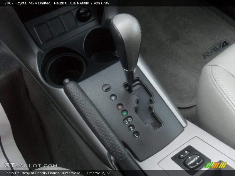 Nautical Blue Metallic / Ash Gray 2007 Toyota RAV4 Limited