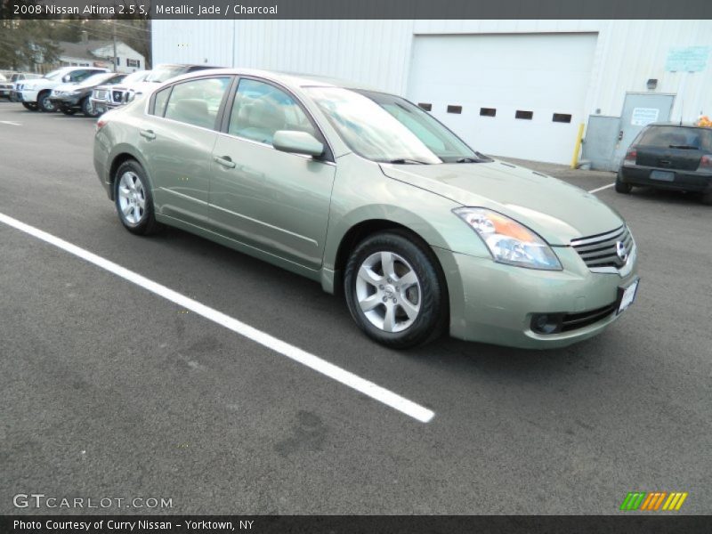 Metallic Jade / Charcoal 2008 Nissan Altima 2.5 S