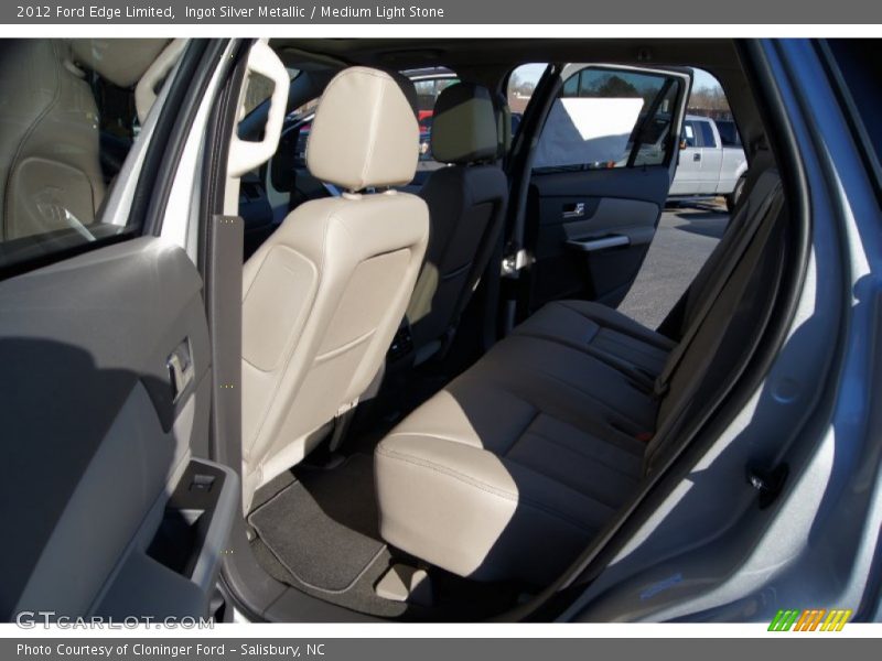 Ingot Silver Metallic / Medium Light Stone 2012 Ford Edge Limited