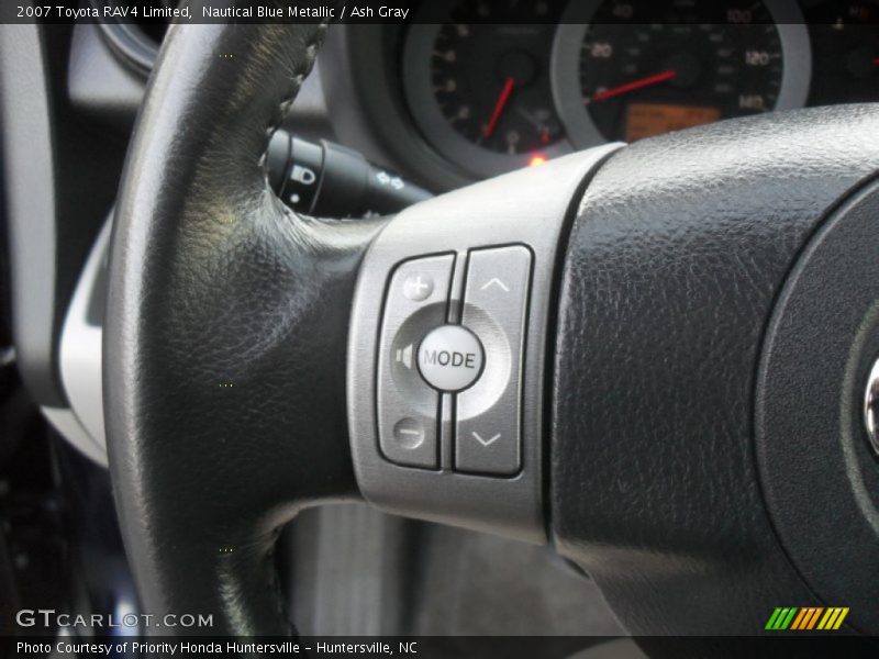 Nautical Blue Metallic / Ash Gray 2007 Toyota RAV4 Limited