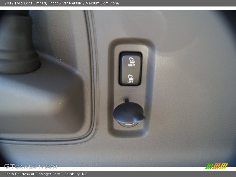 Ingot Silver Metallic / Medium Light Stone 2012 Ford Edge Limited