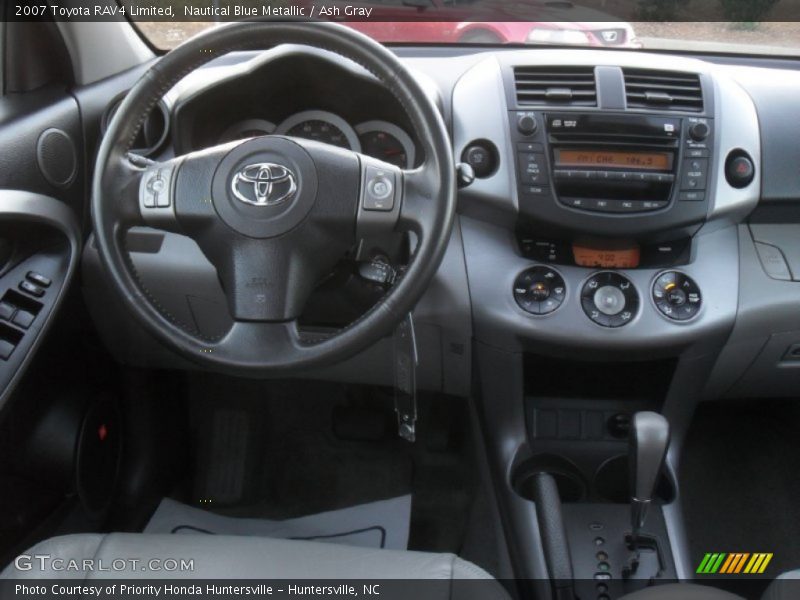 Nautical Blue Metallic / Ash Gray 2007 Toyota RAV4 Limited