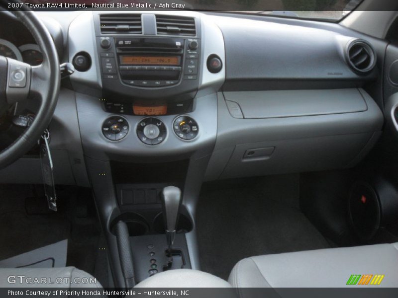 Nautical Blue Metallic / Ash Gray 2007 Toyota RAV4 Limited