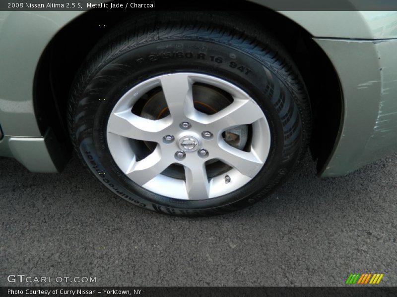 Metallic Jade / Charcoal 2008 Nissan Altima 2.5 S