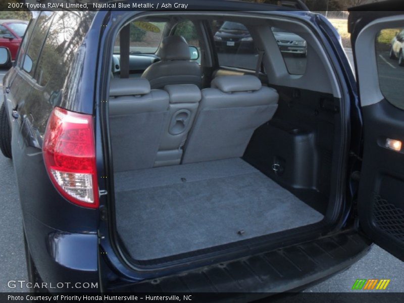 Nautical Blue Metallic / Ash Gray 2007 Toyota RAV4 Limited