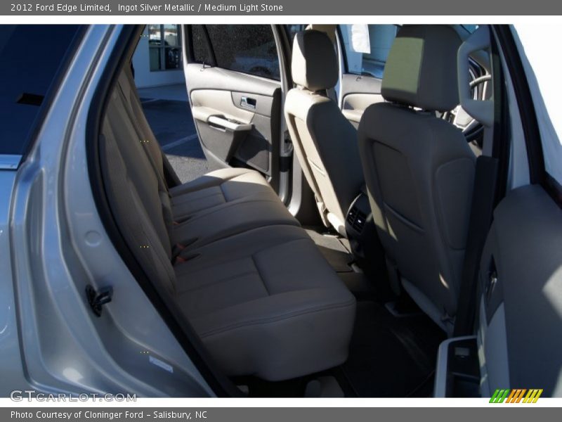 Ingot Silver Metallic / Medium Light Stone 2012 Ford Edge Limited