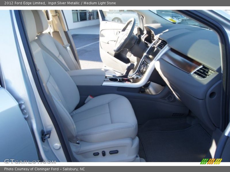 Ingot Silver Metallic / Medium Light Stone 2012 Ford Edge Limited