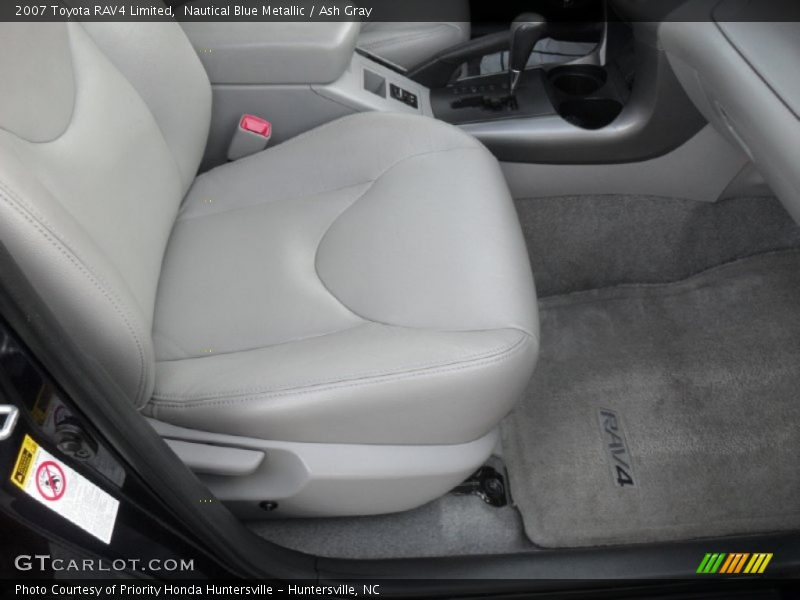 Nautical Blue Metallic / Ash Gray 2007 Toyota RAV4 Limited