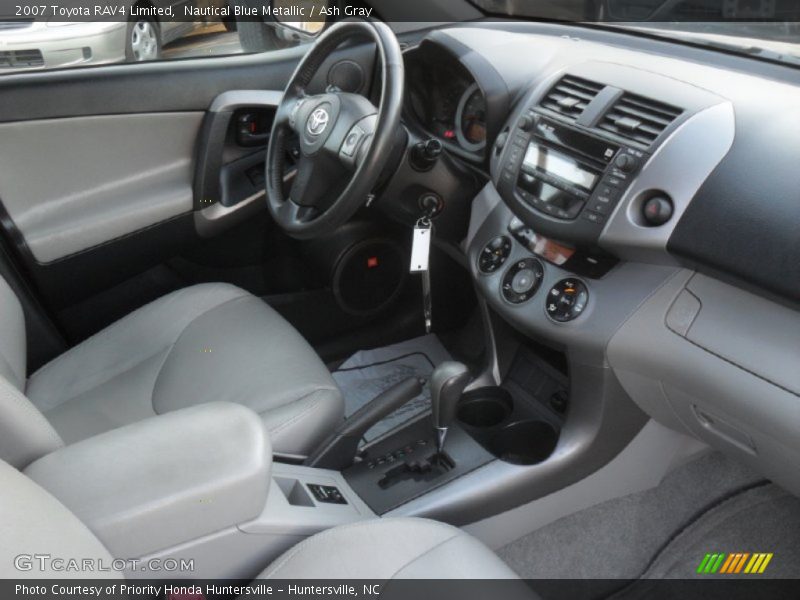 Nautical Blue Metallic / Ash Gray 2007 Toyota RAV4 Limited