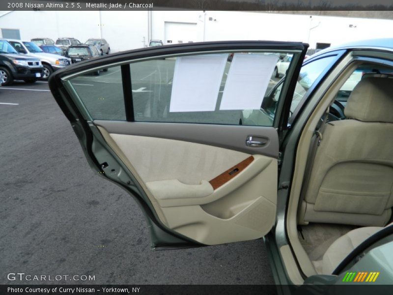 Metallic Jade / Charcoal 2008 Nissan Altima 2.5 S
