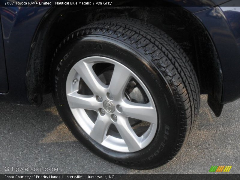 Nautical Blue Metallic / Ash Gray 2007 Toyota RAV4 Limited