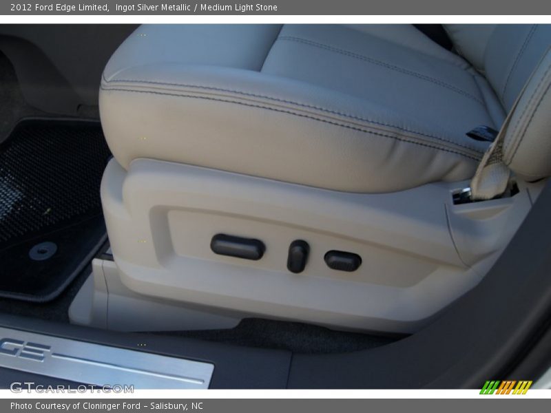Ingot Silver Metallic / Medium Light Stone 2012 Ford Edge Limited