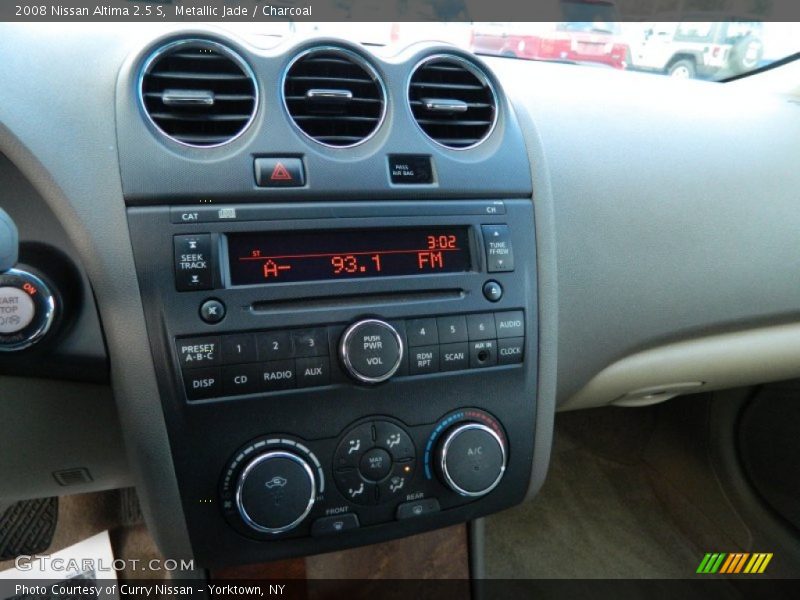 Metallic Jade / Charcoal 2008 Nissan Altima 2.5 S