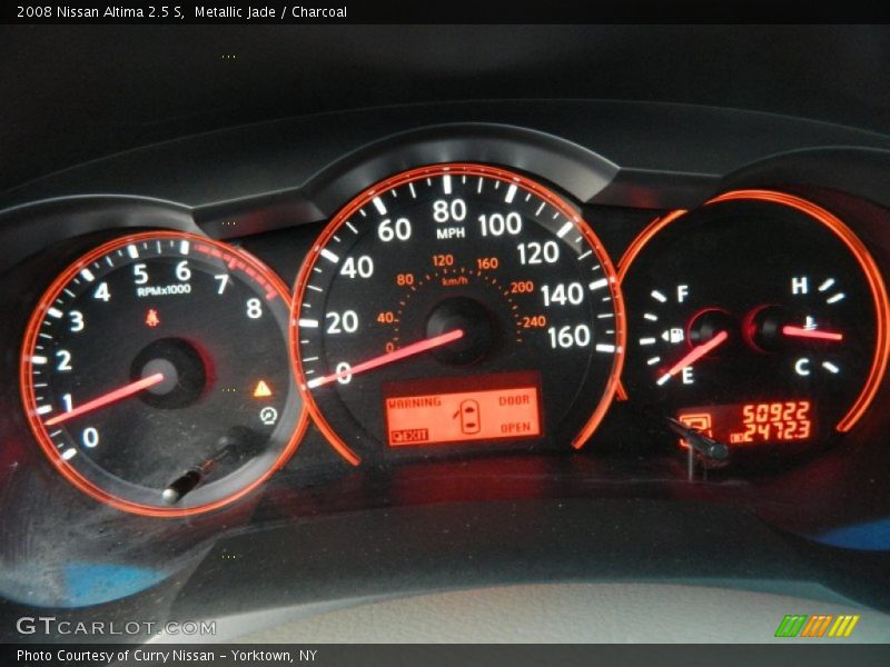 Metallic Jade / Charcoal 2008 Nissan Altima 2.5 S