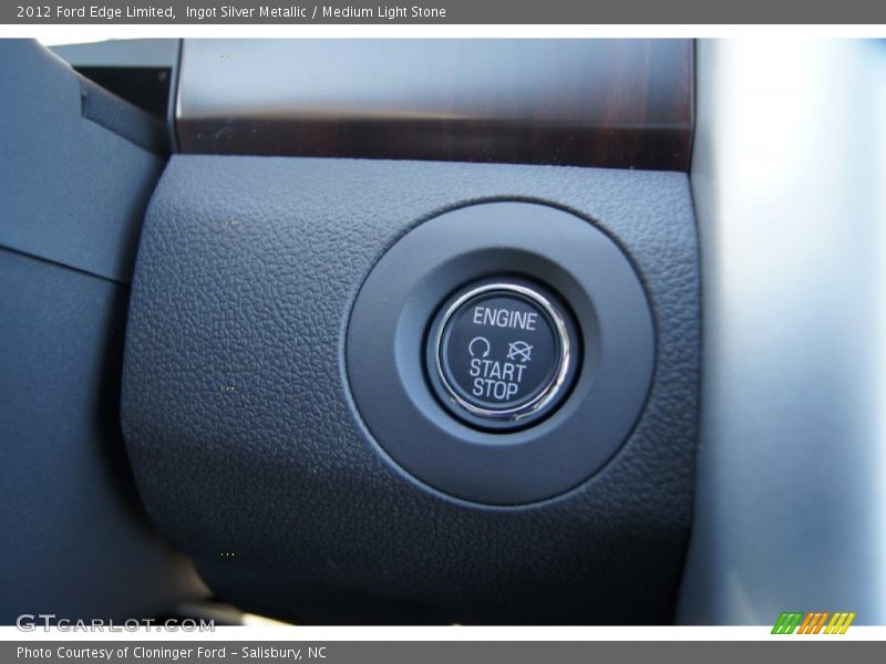 Ingot Silver Metallic / Medium Light Stone 2012 Ford Edge Limited