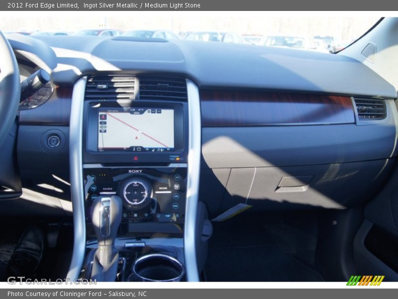 Ingot Silver Metallic / Medium Light Stone 2012 Ford Edge Limited