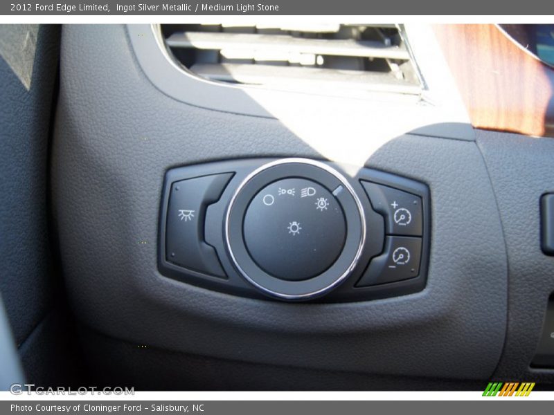 Ingot Silver Metallic / Medium Light Stone 2012 Ford Edge Limited