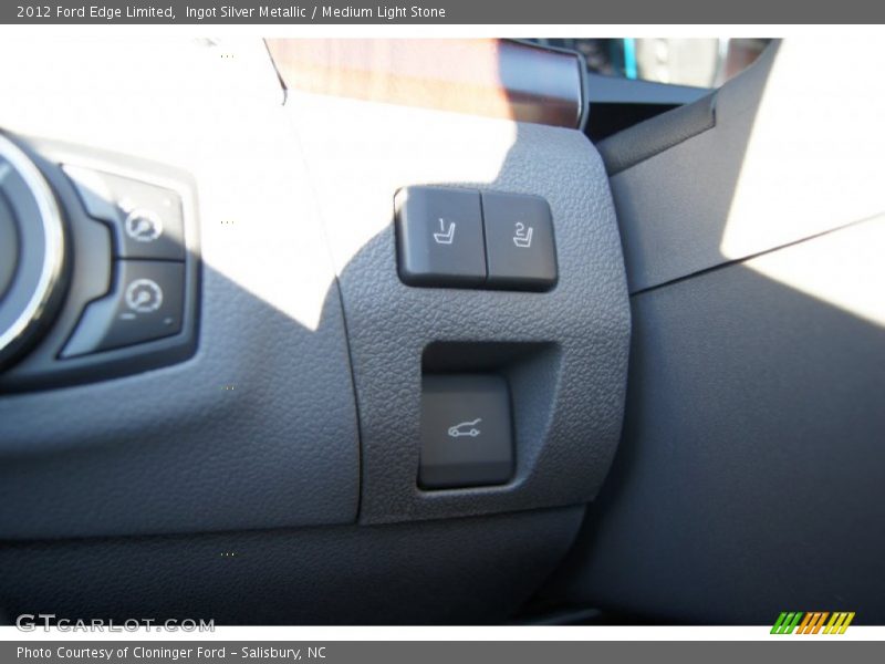 Ingot Silver Metallic / Medium Light Stone 2012 Ford Edge Limited