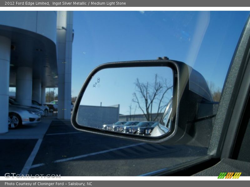 Ingot Silver Metallic / Medium Light Stone 2012 Ford Edge Limited