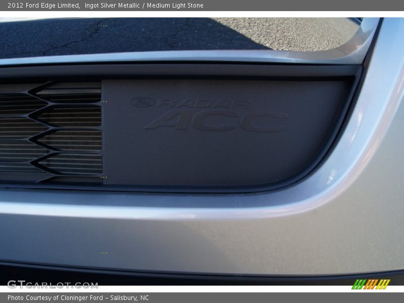Ingot Silver Metallic / Medium Light Stone 2012 Ford Edge Limited