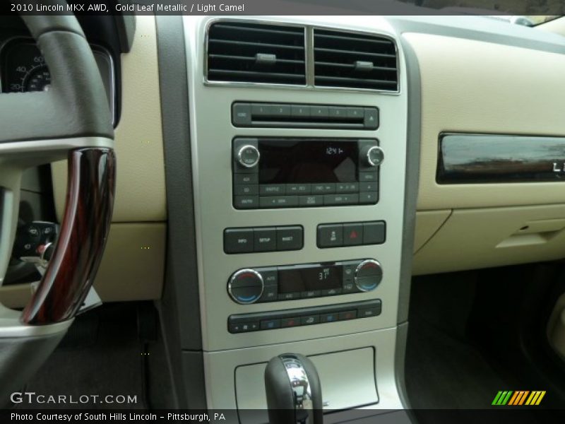 Gold Leaf Metallic / Light Camel 2010 Lincoln MKX AWD