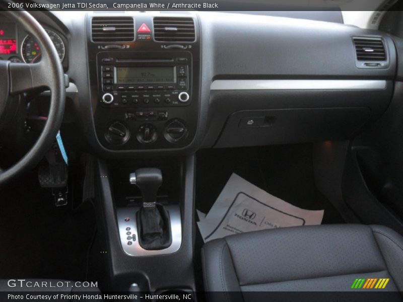Campanella White / Anthracite Black 2006 Volkswagen Jetta TDI Sedan