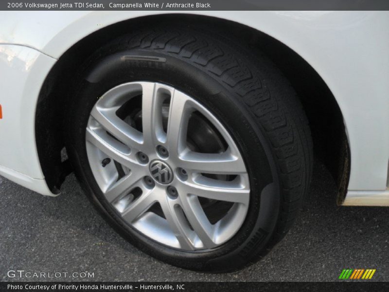 Campanella White / Anthracite Black 2006 Volkswagen Jetta TDI Sedan
