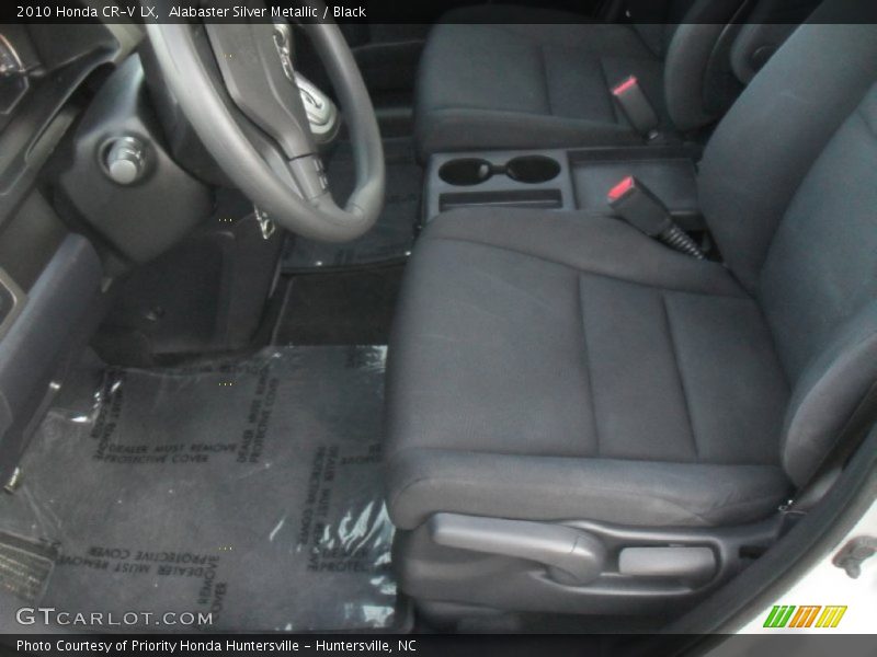 Alabaster Silver Metallic / Black 2010 Honda CR-V LX
