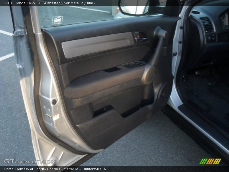 Alabaster Silver Metallic / Black 2010 Honda CR-V LX