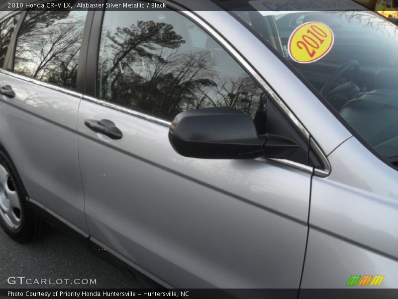 Alabaster Silver Metallic / Black 2010 Honda CR-V LX