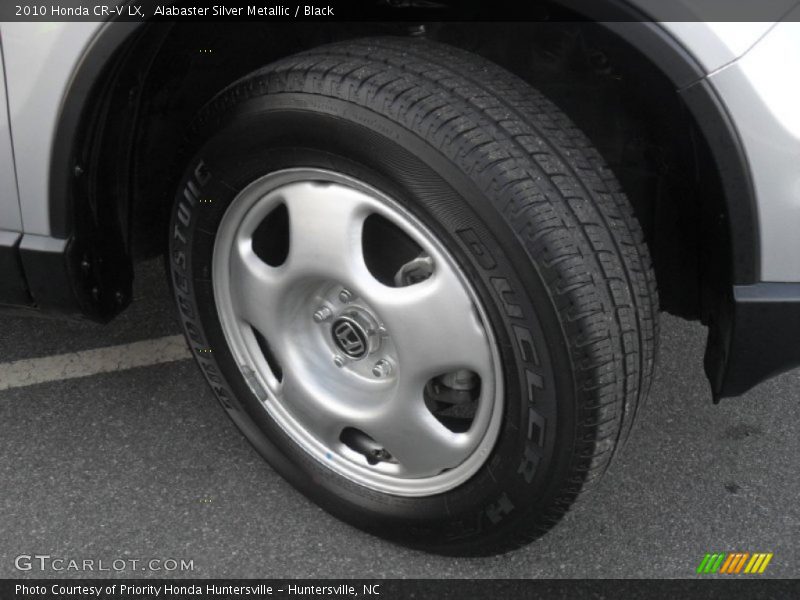 Alabaster Silver Metallic / Black 2010 Honda CR-V LX