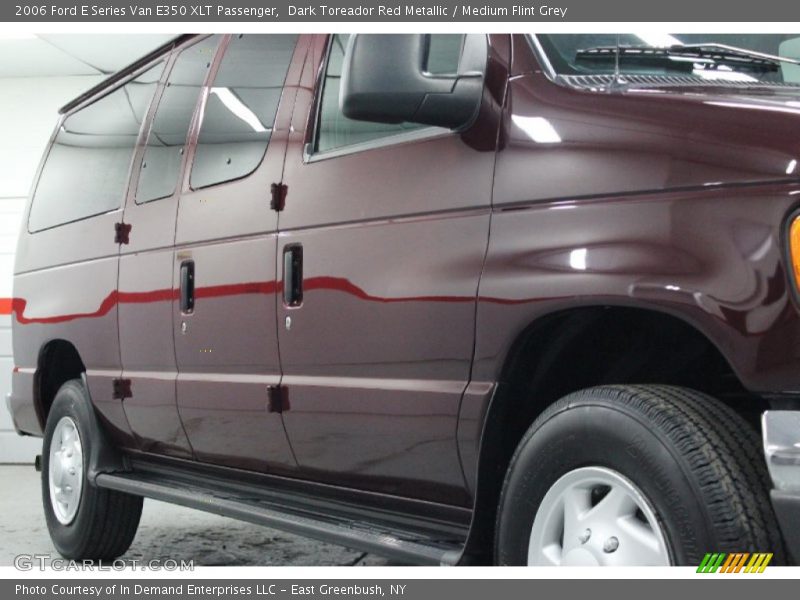 Dark Toreador Red Metallic / Medium Flint Grey 2006 Ford E Series Van E350 XLT Passenger