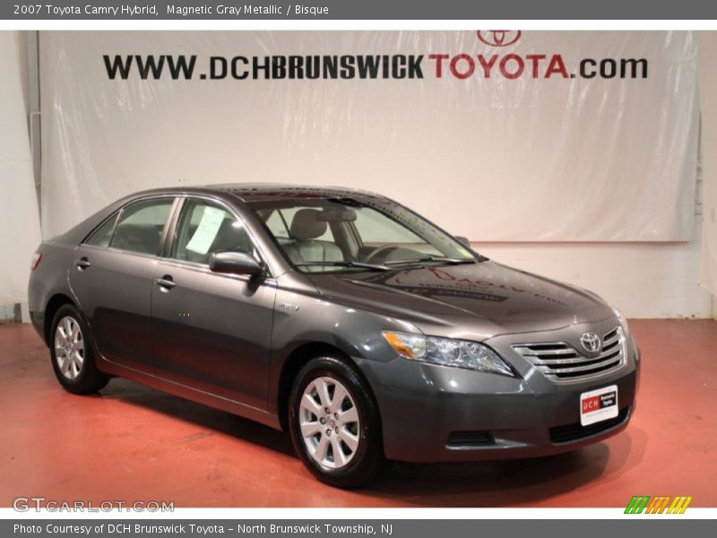 Magnetic Gray Metallic / Bisque 2007 Toyota Camry Hybrid