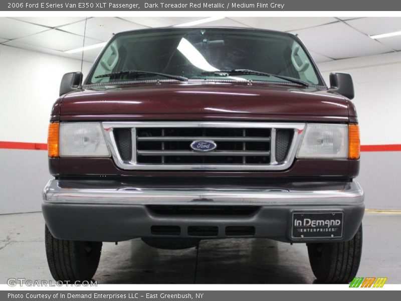 Dark Toreador Red Metallic / Medium Flint Grey 2006 Ford E Series Van E350 XLT Passenger