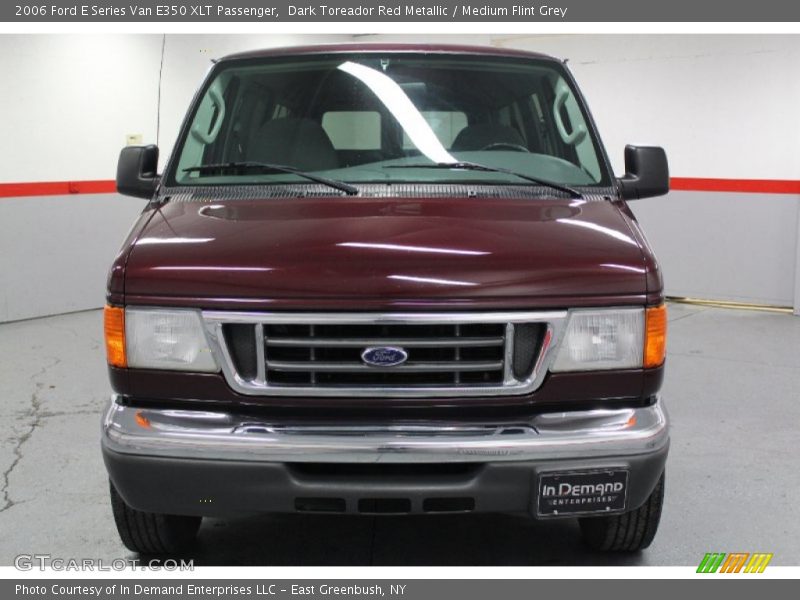 Dark Toreador Red Metallic / Medium Flint Grey 2006 Ford E Series Van E350 XLT Passenger