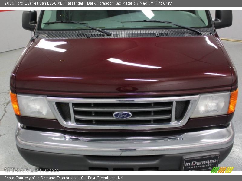 Dark Toreador Red Metallic / Medium Flint Grey 2006 Ford E Series Van E350 XLT Passenger