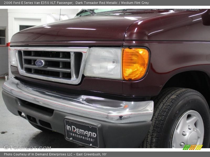 Dark Toreador Red Metallic / Medium Flint Grey 2006 Ford E Series Van E350 XLT Passenger