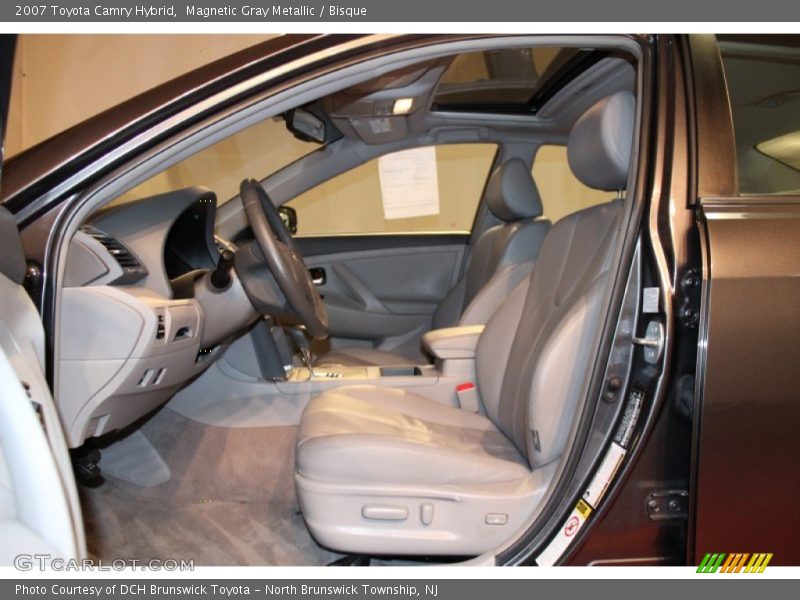 Magnetic Gray Metallic / Bisque 2007 Toyota Camry Hybrid