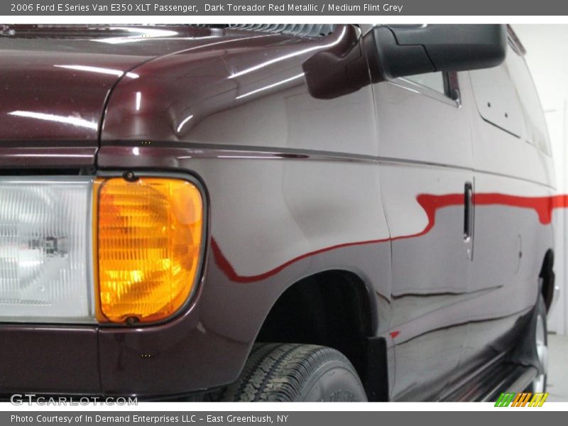 Dark Toreador Red Metallic / Medium Flint Grey 2006 Ford E Series Van E350 XLT Passenger