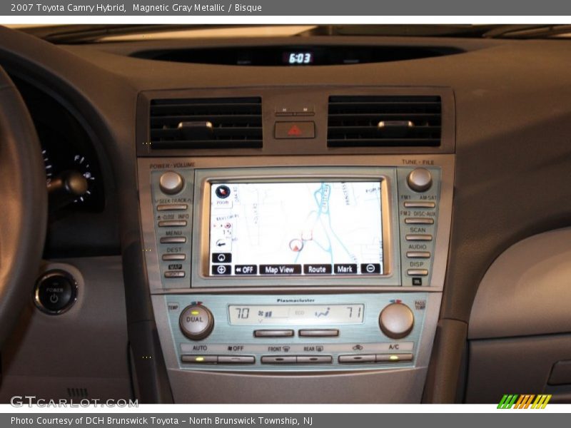 Magnetic Gray Metallic / Bisque 2007 Toyota Camry Hybrid
