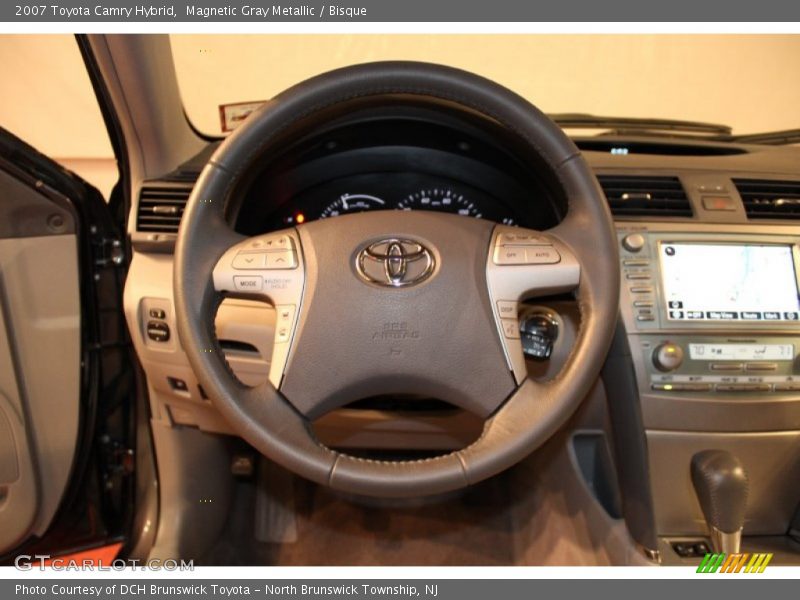 Magnetic Gray Metallic / Bisque 2007 Toyota Camry Hybrid