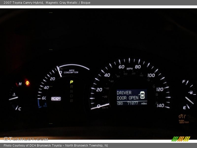 Magnetic Gray Metallic / Bisque 2007 Toyota Camry Hybrid
