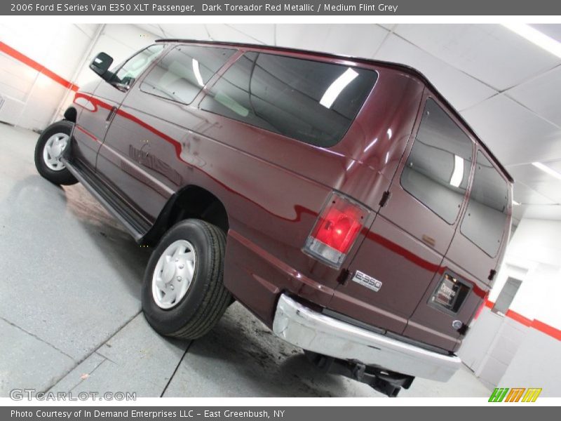 Dark Toreador Red Metallic / Medium Flint Grey 2006 Ford E Series Van E350 XLT Passenger