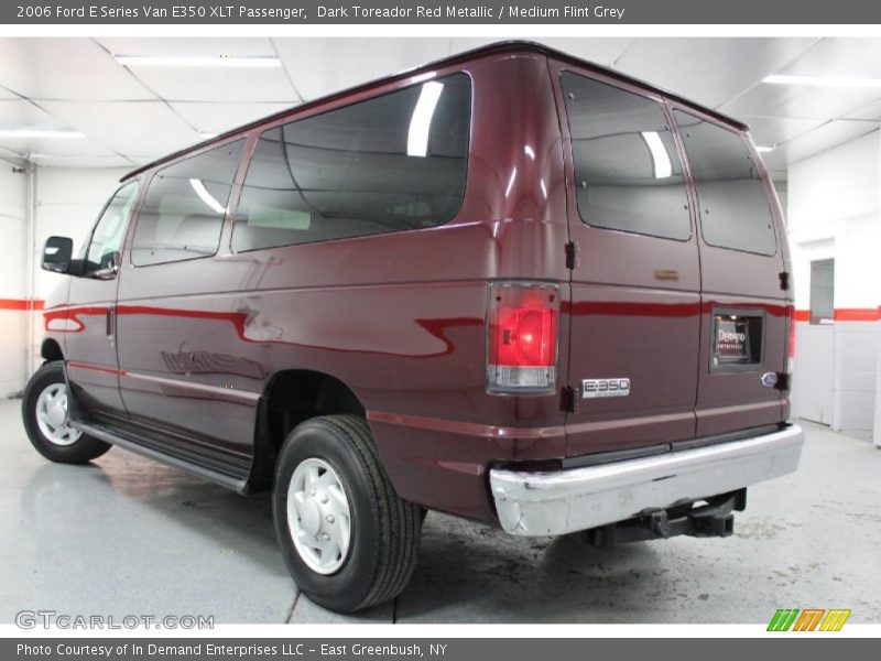 Dark Toreador Red Metallic / Medium Flint Grey 2006 Ford E Series Van E350 XLT Passenger