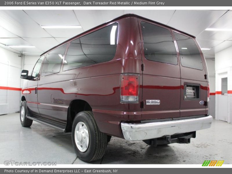 Dark Toreador Red Metallic / Medium Flint Grey 2006 Ford E Series Van E350 XLT Passenger
