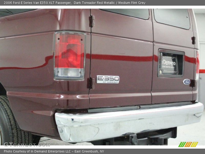 Dark Toreador Red Metallic / Medium Flint Grey 2006 Ford E Series Van E350 XLT Passenger