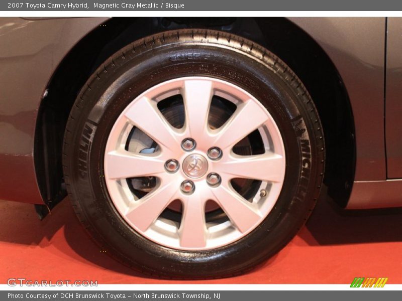 Magnetic Gray Metallic / Bisque 2007 Toyota Camry Hybrid