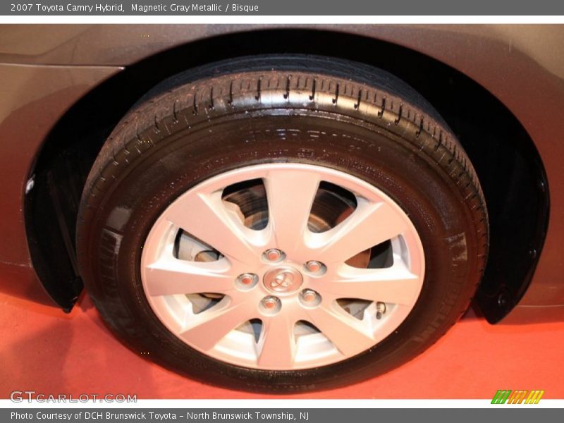 Magnetic Gray Metallic / Bisque 2007 Toyota Camry Hybrid